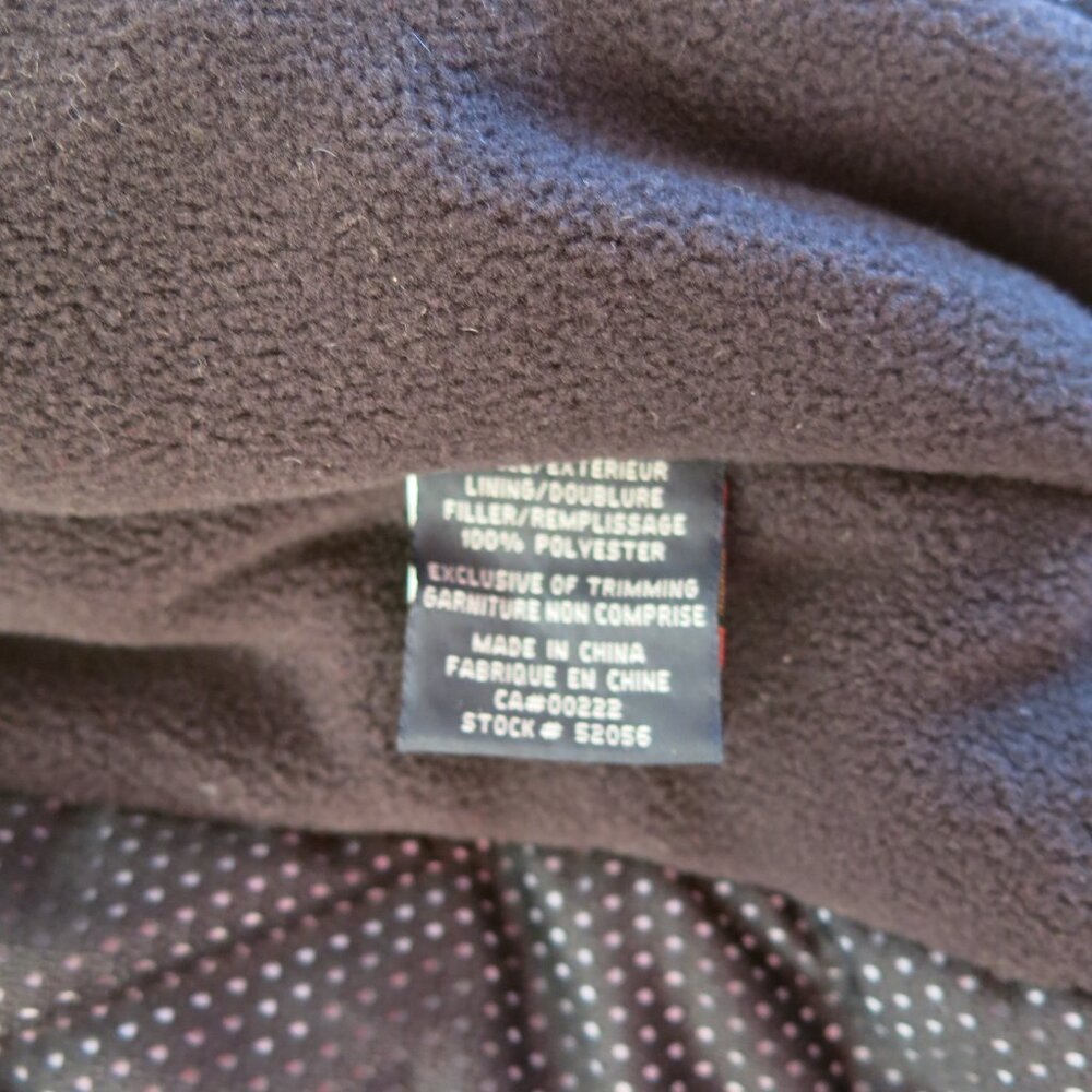 Roots Athletics Brown Winter Coat Jacket --> Missing Size Tag - Picture 6 of 6